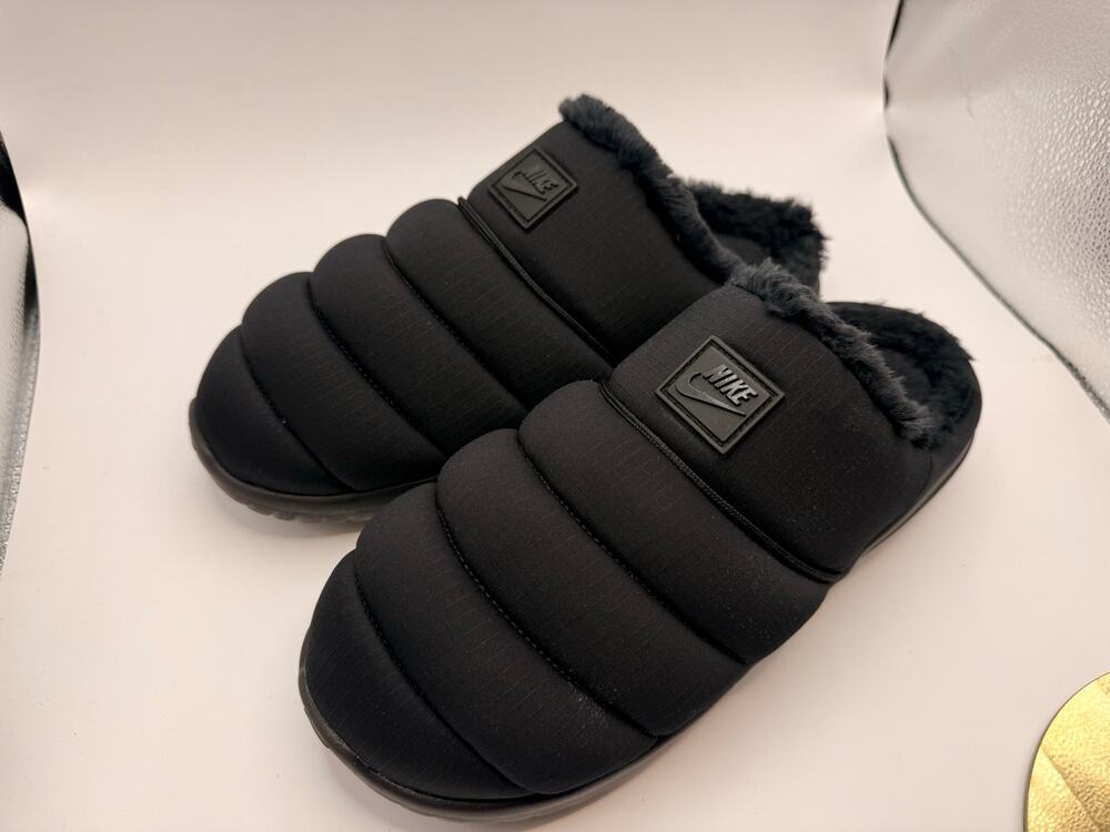 Nike Burrow Slippers Black
